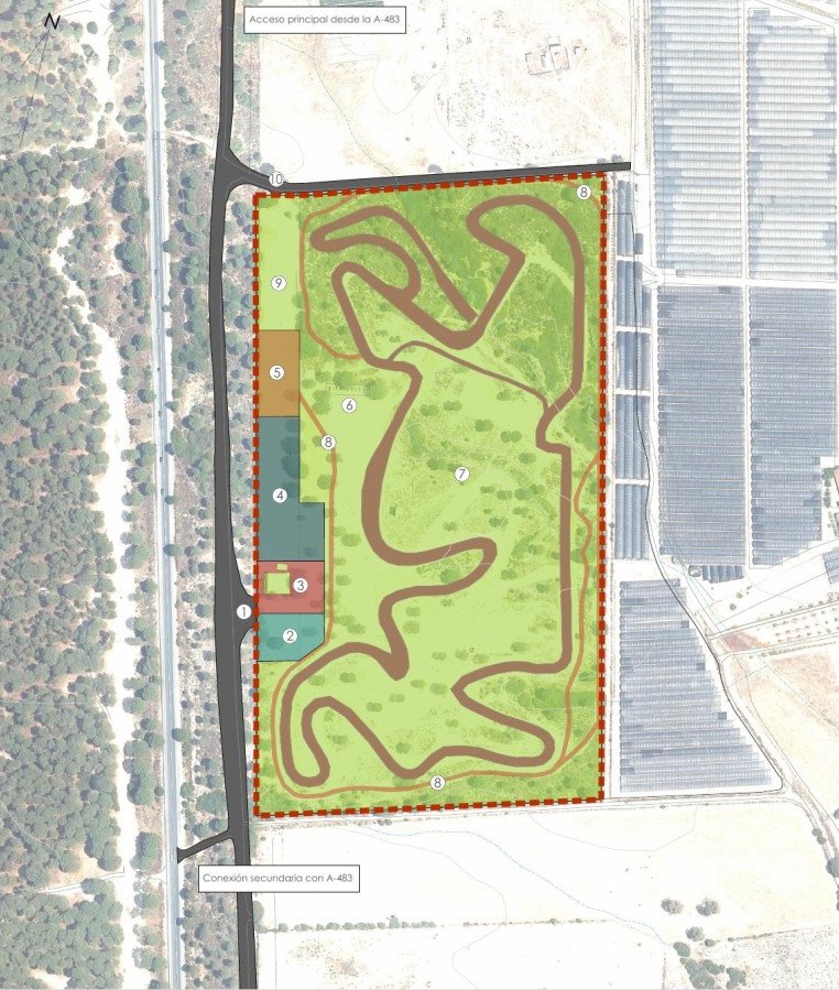 Plano 04 del proyecto de actuación, julio de 2025